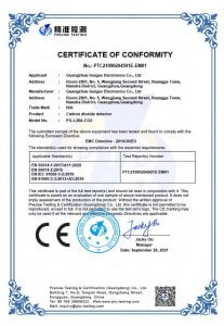 PG L28A CO2 CE EMC Cert 1