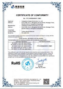 PG L28A CO2 RoHS Cert